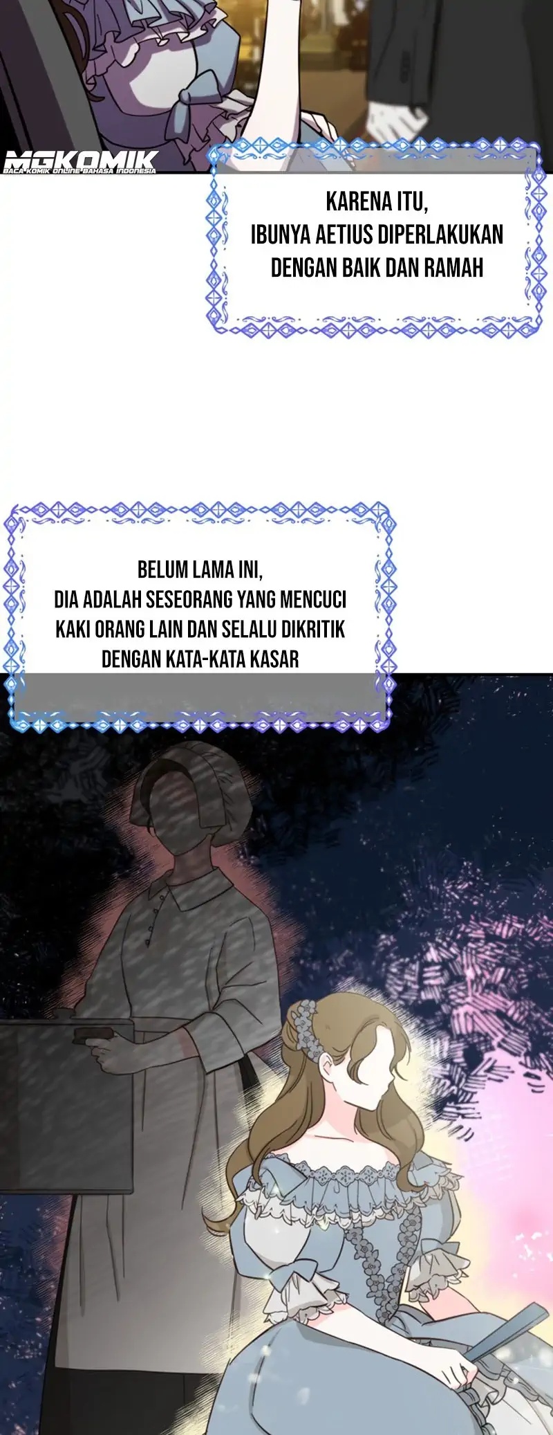 Not Just Anybody Can be An Evil Lady Chapter 59 Bahasa Indonesia