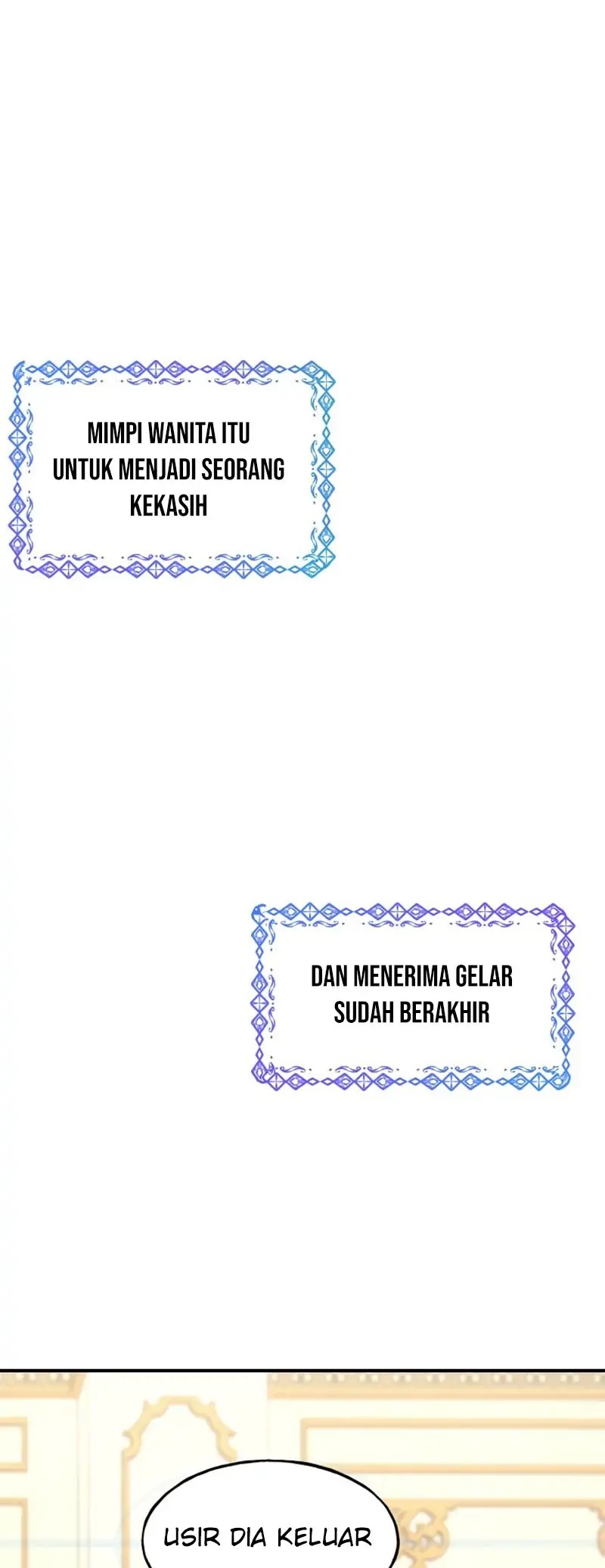 Not Just Anybody Can be An Evil Lady Chapter 59 Bahasa Indonesia