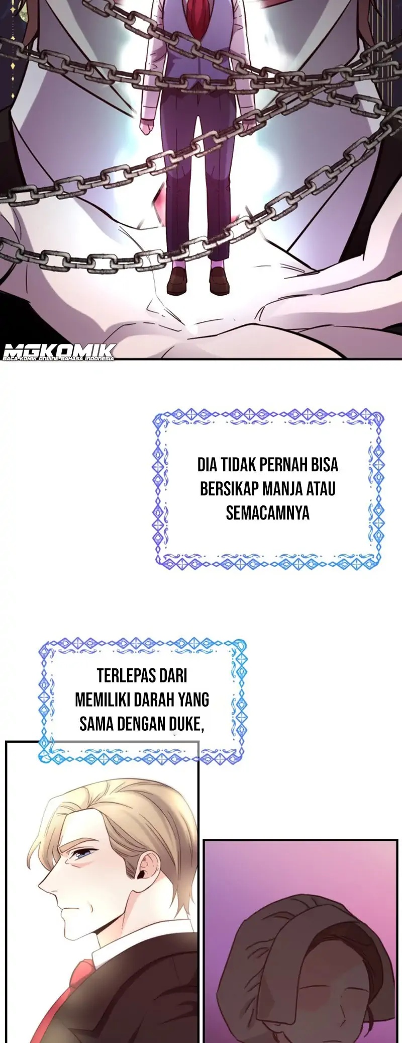 Not Just Anybody Can be An Evil Lady Chapter 59 Bahasa Indonesia