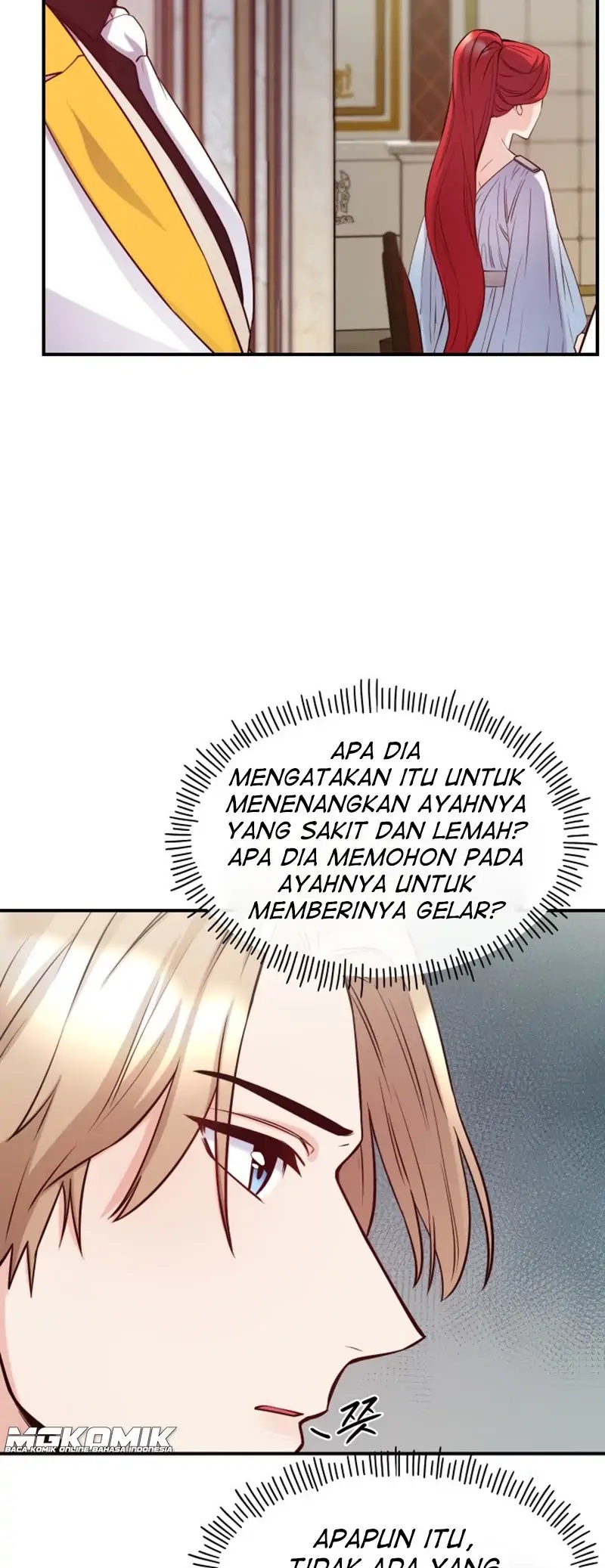 Not Just Anybody Can be An Evil Lady Chapter 59 Bahasa Indonesia