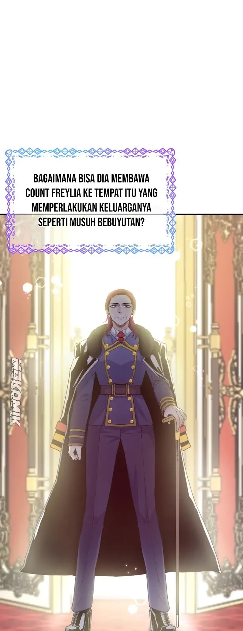 Not Just Anybody Can be An Evil Lady Chapter 59 Bahasa Indonesia