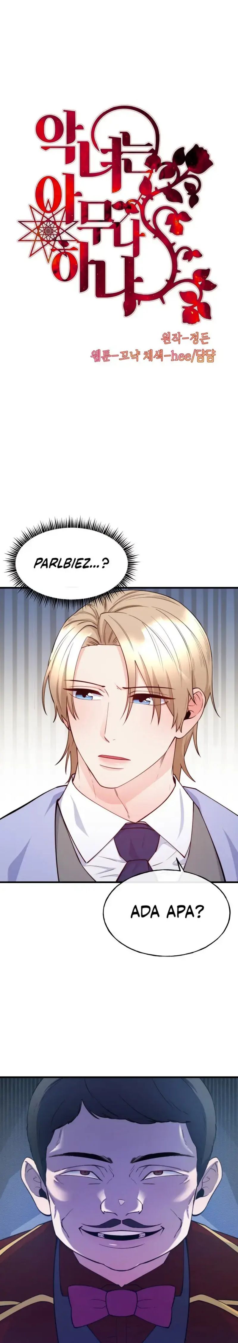 Not Just Anybody Can be An Evil Lady Chapter 81 Bahasa Indonesia