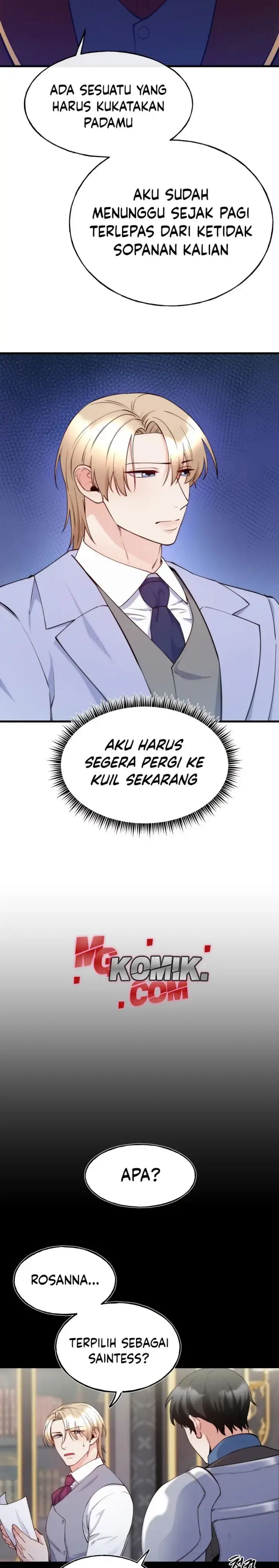 Not Just Anybody Can be An Evil Lady Chapter 81 Bahasa Indonesia