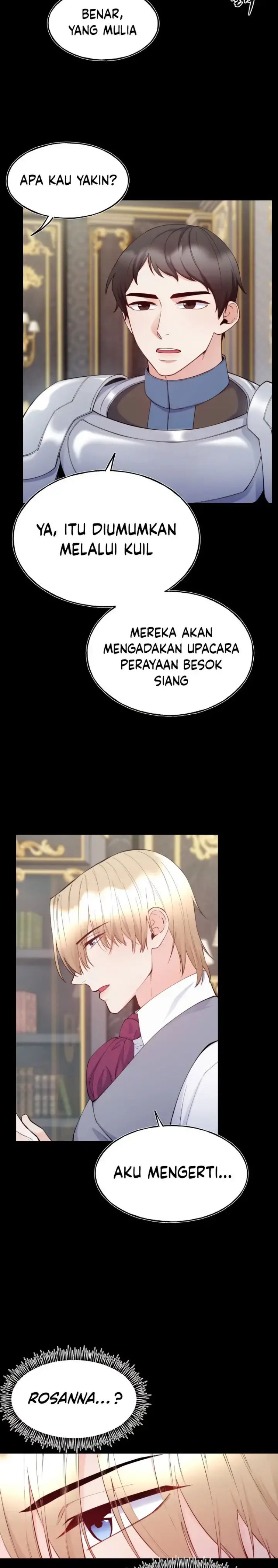 Not Just Anybody Can be An Evil Lady Chapter 81 Bahasa Indonesia