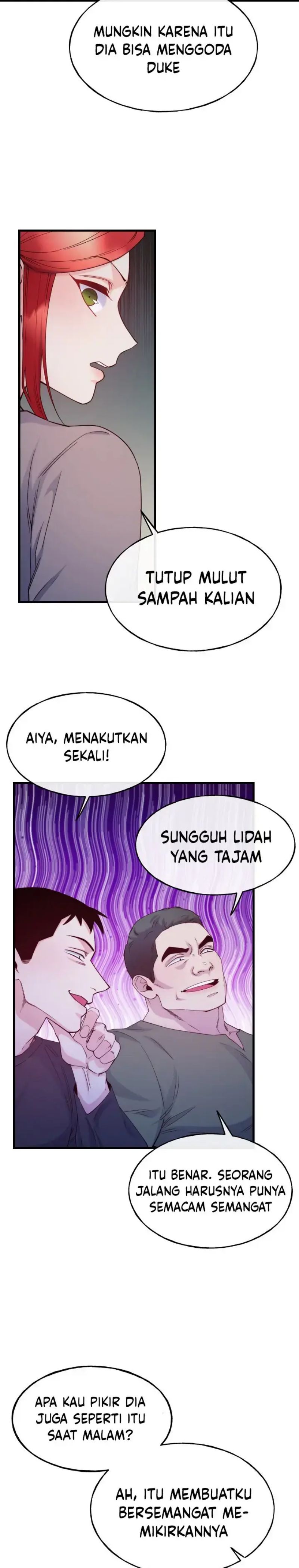 Not Just Anybody Can be An Evil Lady Chapter 81 Bahasa Indonesia