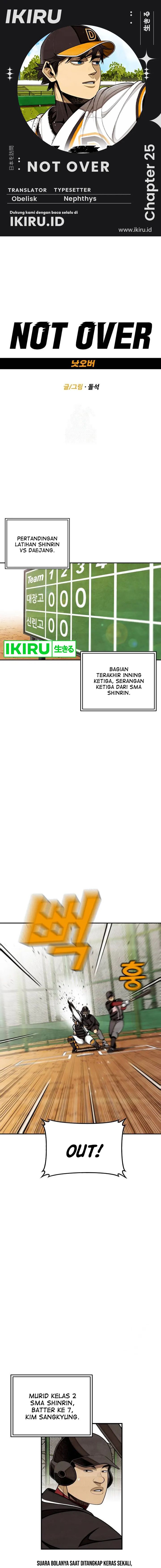 Not Over Chapter 25 Bahasa Indonesia
