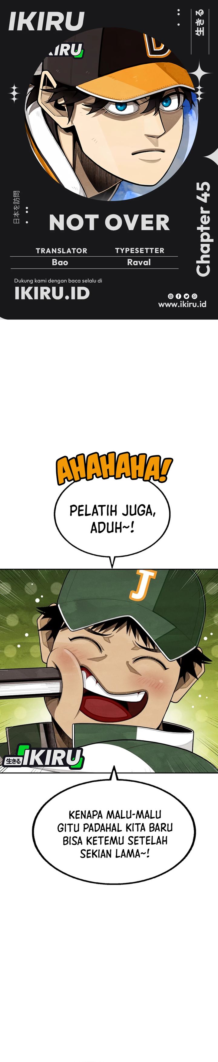 Not Over Chapter 45 Bahasa Indonesia
