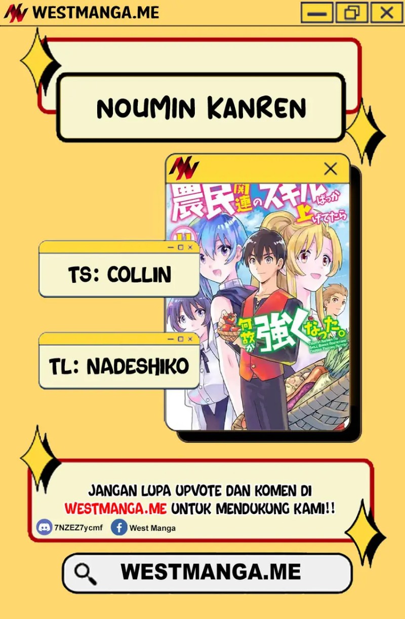 Noumin Kanren no Skill bakka Agetetara Naze ka Tsuyoku Natta chapter 37