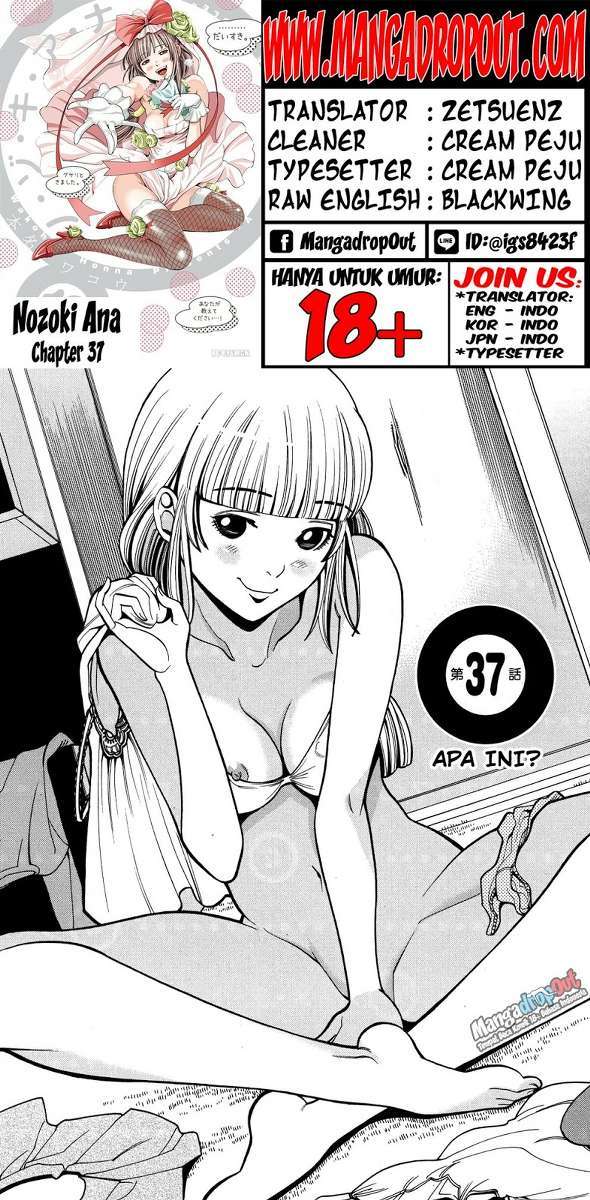 Nozoki Ana Chapter 37 Bahasa Indonesia