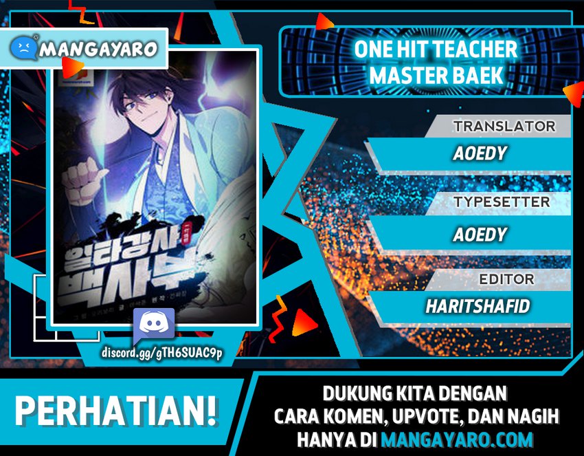 Number One Star Instructor Master Baek Chapter 15.1 Bahasa Indonesia