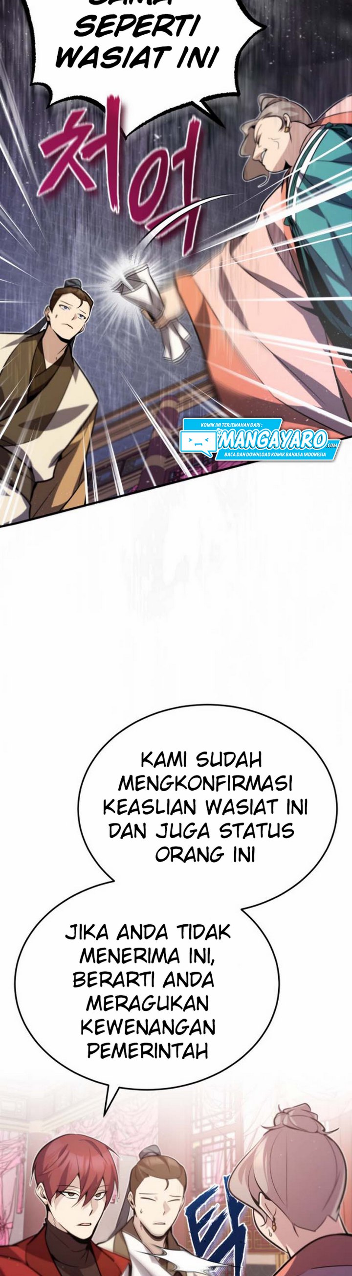 Number One Star Instructor Master Baek Chapter 15.1 Bahasa Indonesia