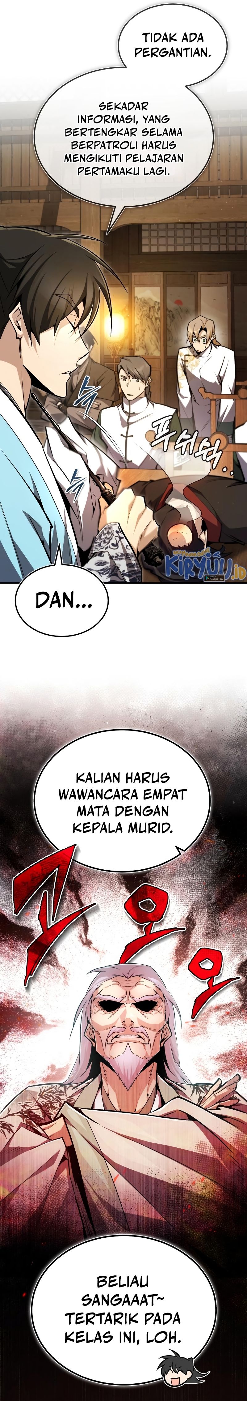 Number One Star Instructor Master Baek Chapter 65 Bahasa Indonesia