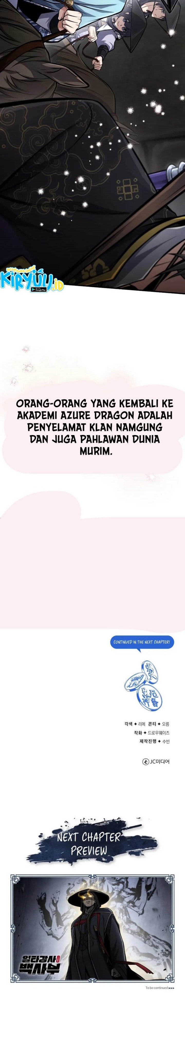 Number One Star Instructor Master Baek Chapter 123 Bahasa Indonesia