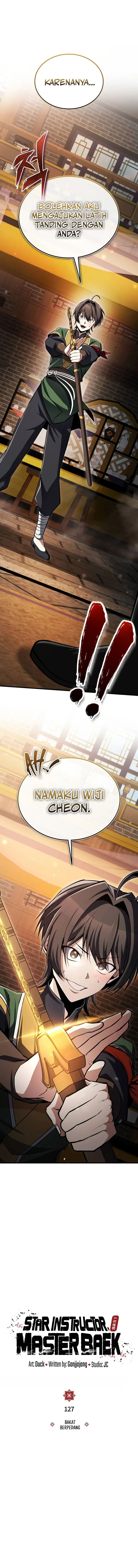 Number One Star Instructor Master Baek chapter 127