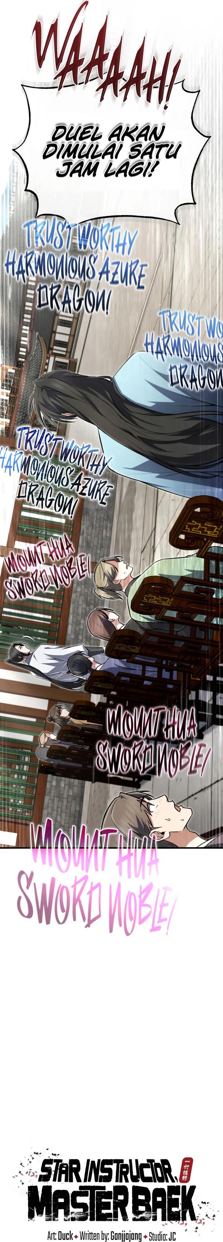 Number One Star Instructor Master Baek chapter 144