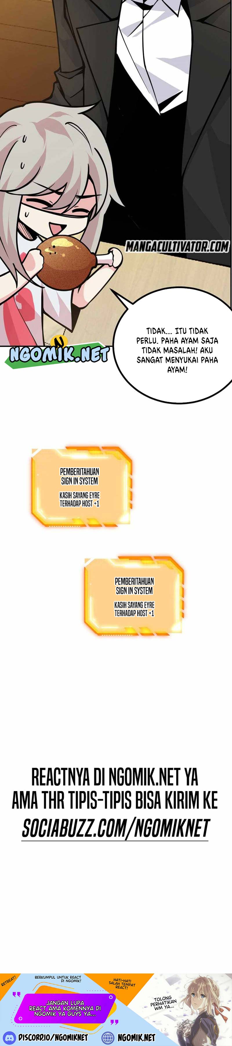 OP After 30 Days Of Sign-In Chapter 54 Bahasa Indonesia