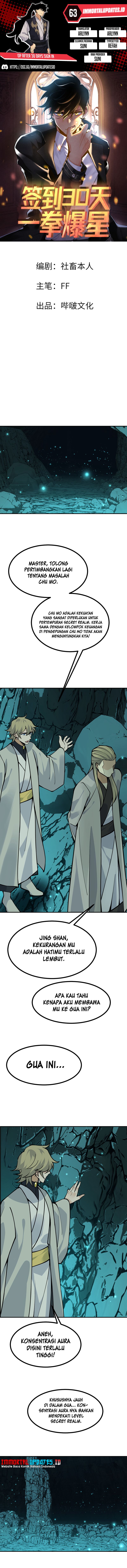OP After 30 Days Of Sign-In Chapter 63 Bahasa Indonesia