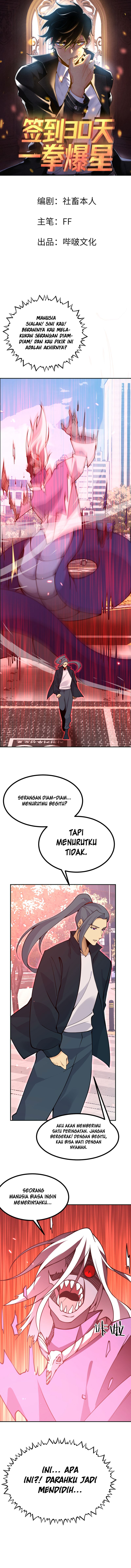OP After 30 Days Of Sign-In Chapter 76 Bahasa Indonesia