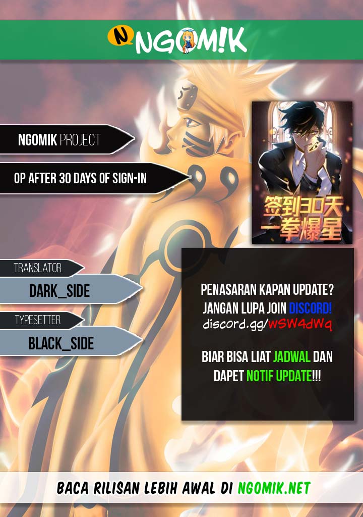 OP After 30 Days Of Sign-In chapter 93