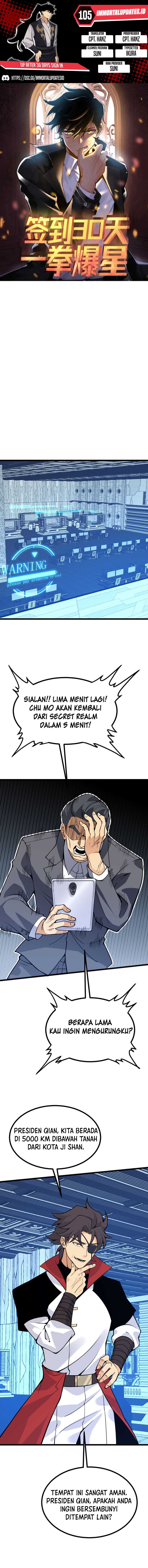 OP After 30 Days Of Sign-In Chapter 105 Bahasa Indonesia