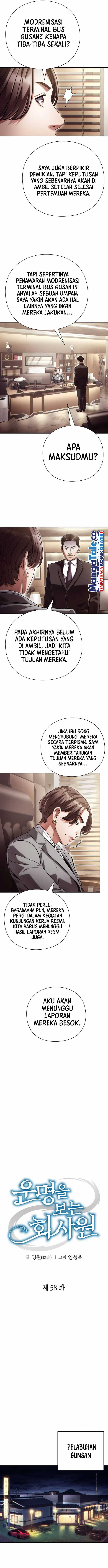 Office Worker Who Sees Fate Chapter 58 Bahasa Indonesia