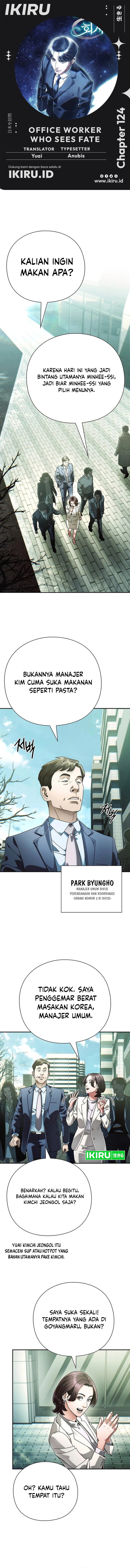 Office Worker Who Sees Fate chapter 124