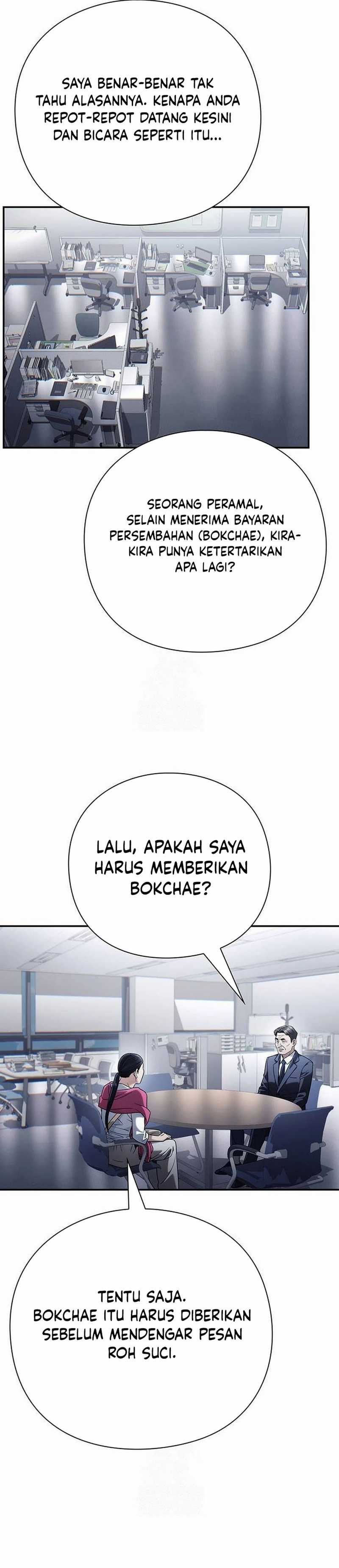 Office Worker Who Sees Fate Chapter 132 Bahasa Indonesia