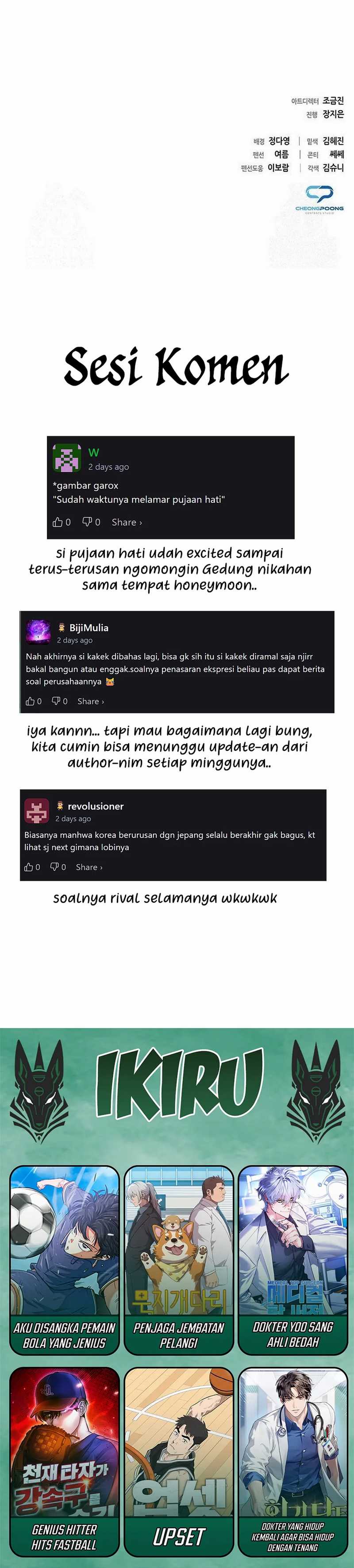 Office Worker Who Sees Fate Chapter 132 Bahasa Indonesia