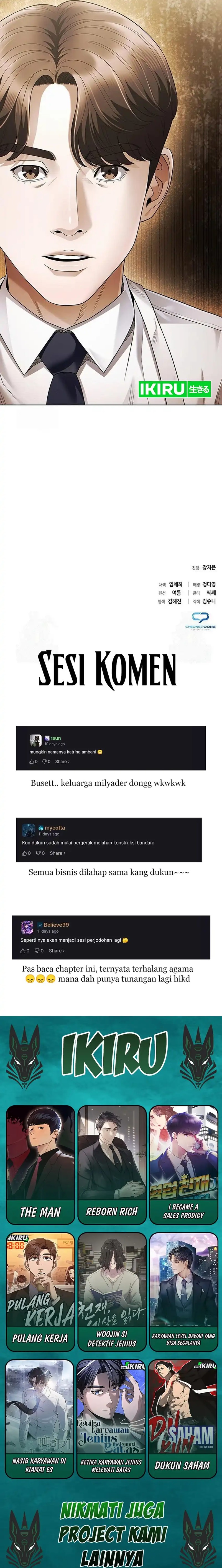 Office Worker Who Sees Fate Chapter 153 Bahasa Indonesia