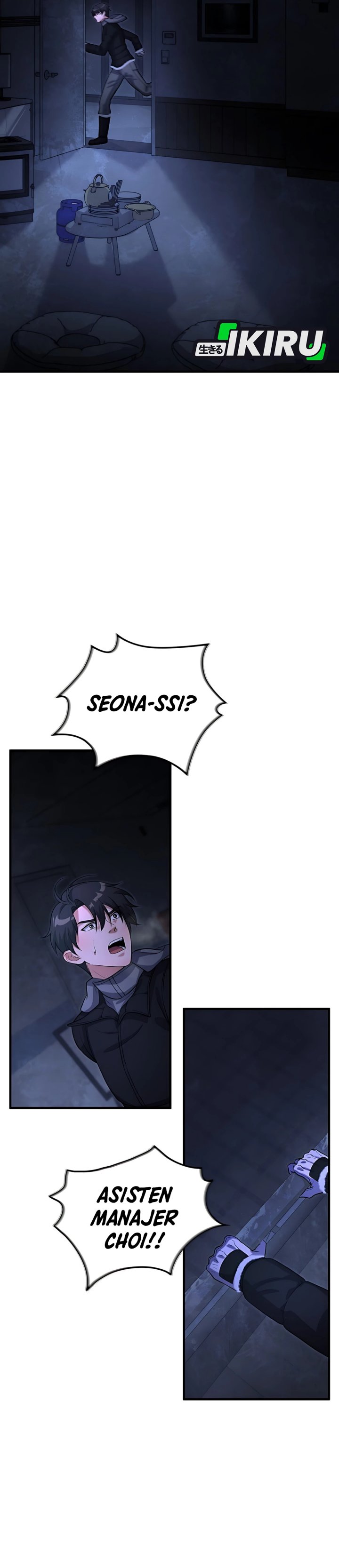 Office Worker in the Ice Age Apocalypse Chapter 30 Bahasa Indonesia