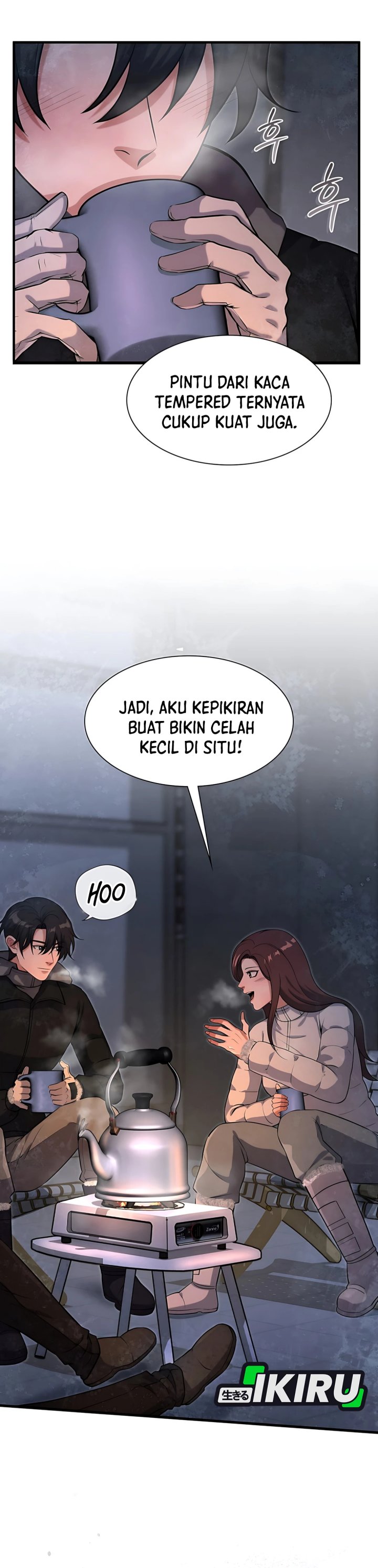 Office Worker in the Ice Age Apocalypse Chapter 30 Bahasa Indonesia
