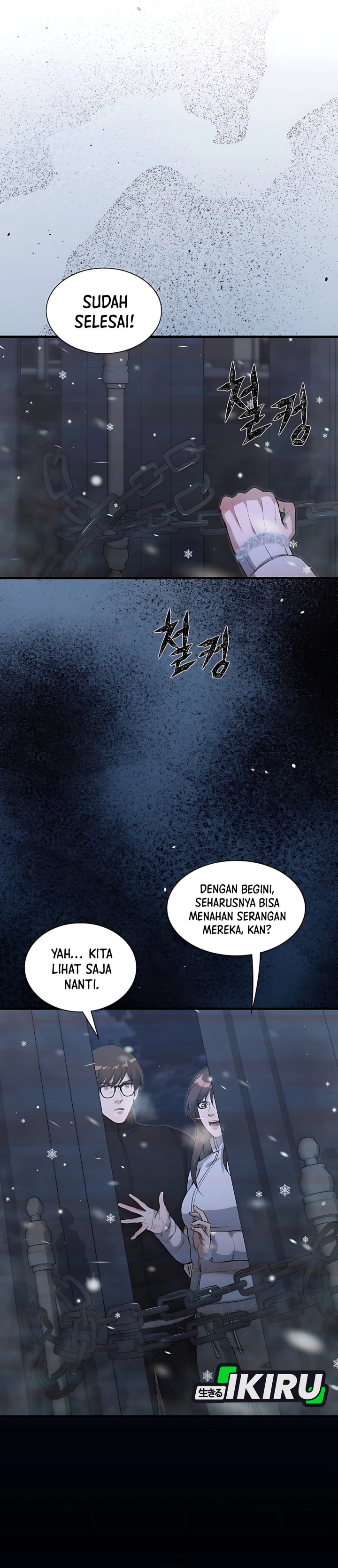 Office Worker in the Ice Age Apocalypse Chapter 30 Bahasa Indonesia