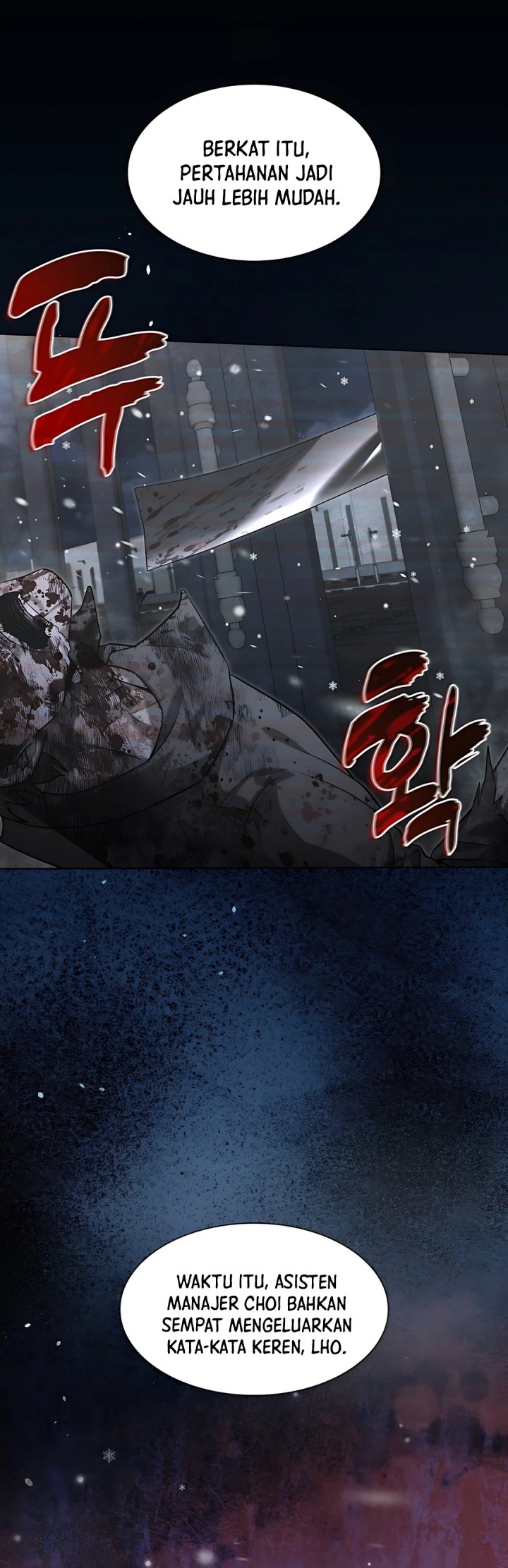 Office Worker in the Ice Age Apocalypse Chapter 30 Bahasa Indonesia