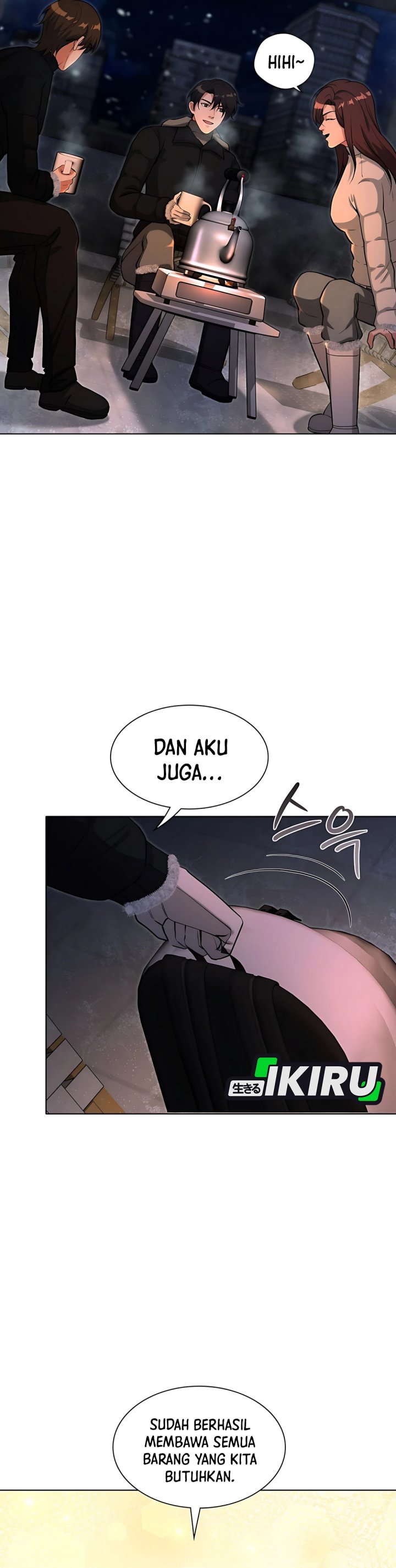Office Worker in the Ice Age Apocalypse Chapter 30 Bahasa Indonesia