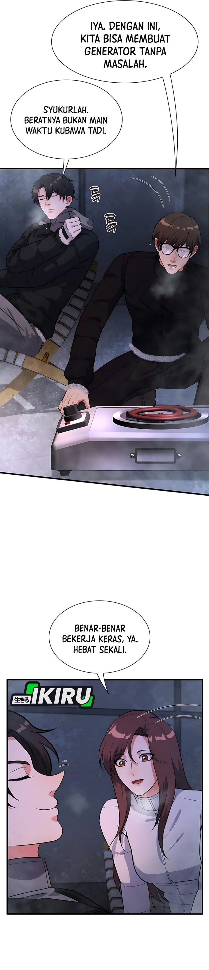 Office Worker in the Ice Age Apocalypse Chapter 30 Bahasa Indonesia