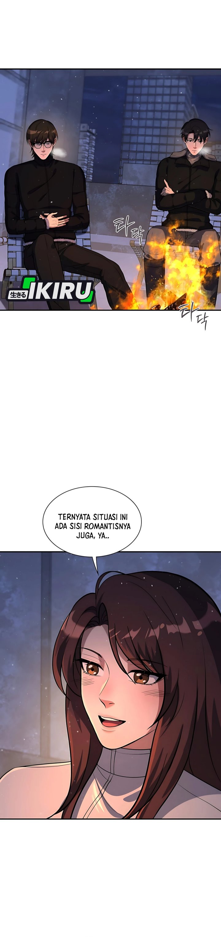 Office Worker in the Ice Age Apocalypse Chapter 30 Bahasa Indonesia