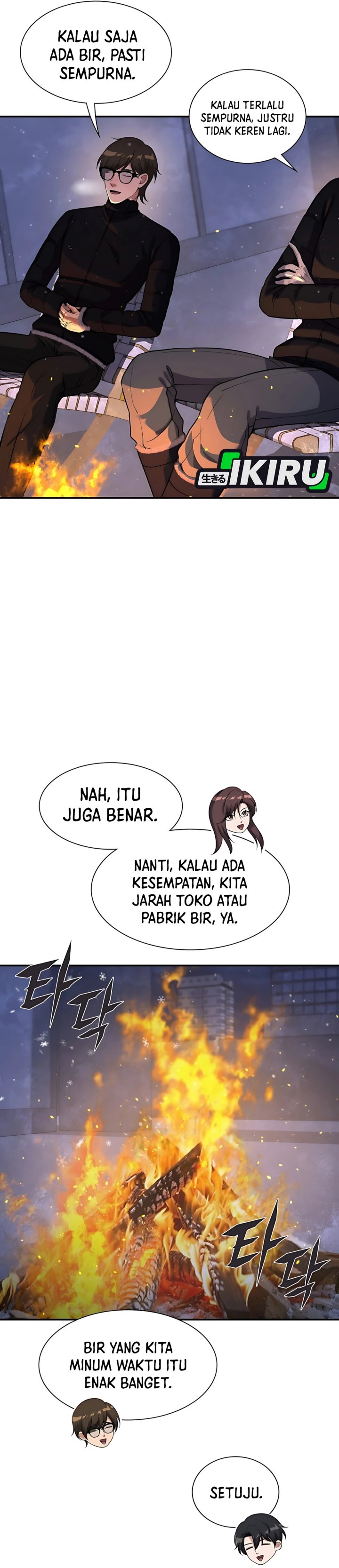 Office Worker in the Ice Age Apocalypse Chapter 30 Bahasa Indonesia