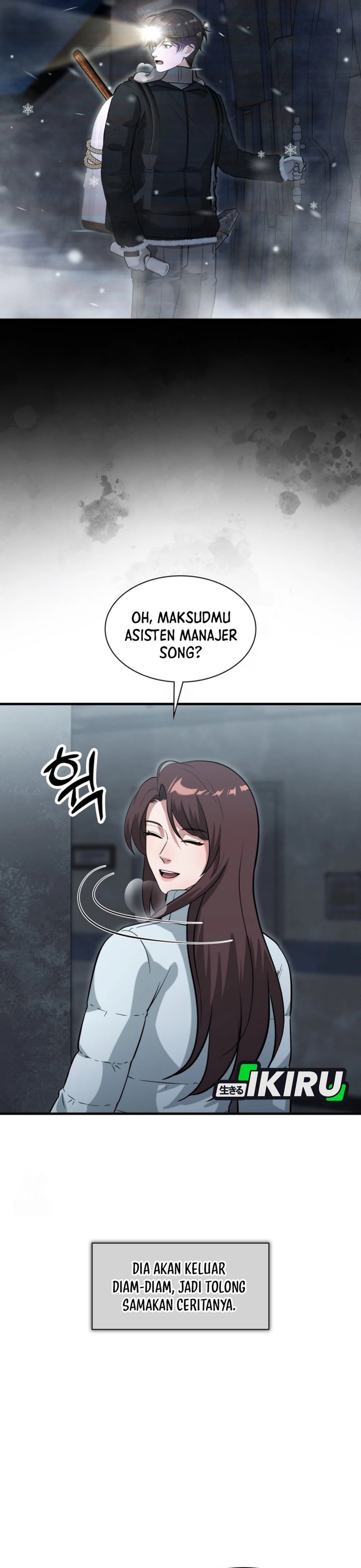 Office Worker in the Ice Age Apocalypse Chapter 40 Bahasa Indonesia