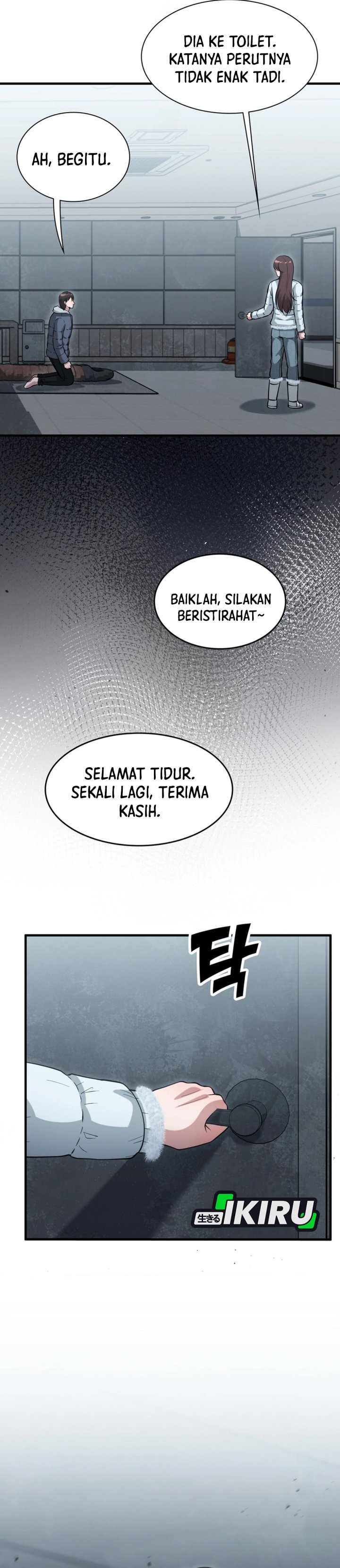 Office Worker in the Ice Age Apocalypse Chapter 40 Bahasa Indonesia