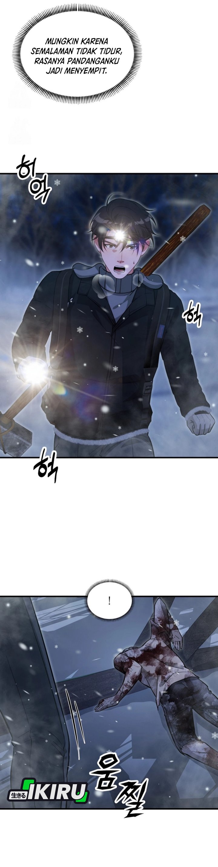 Office Worker in the Ice Age Apocalypse Chapter 40 Bahasa Indonesia