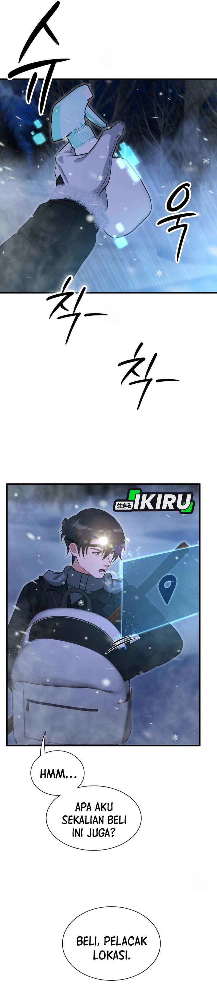 Office Worker in the Ice Age Apocalypse Chapter 40 Bahasa Indonesia