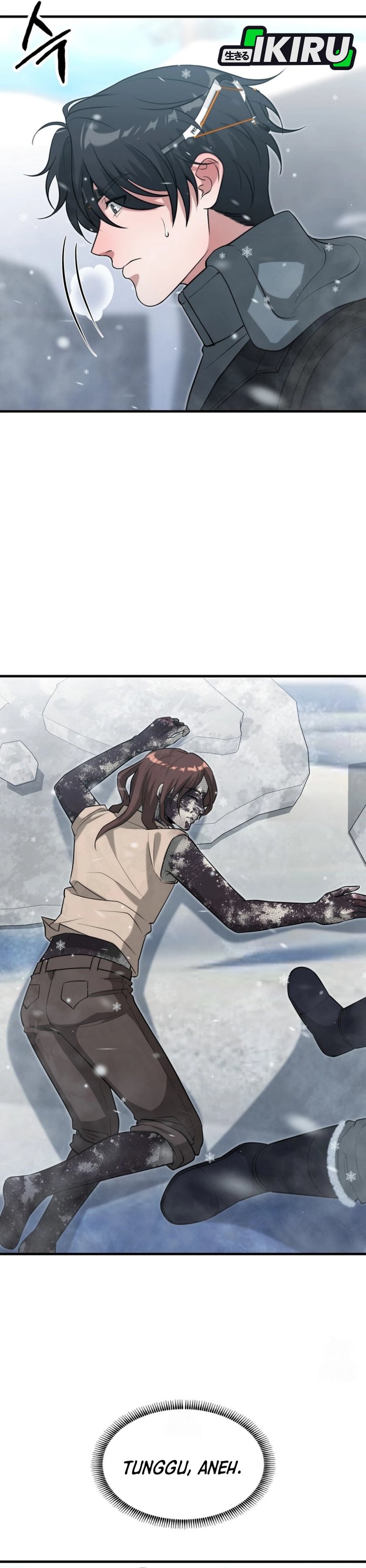 Office Worker in the Ice Age Apocalypse Chapter 40 Bahasa Indonesia