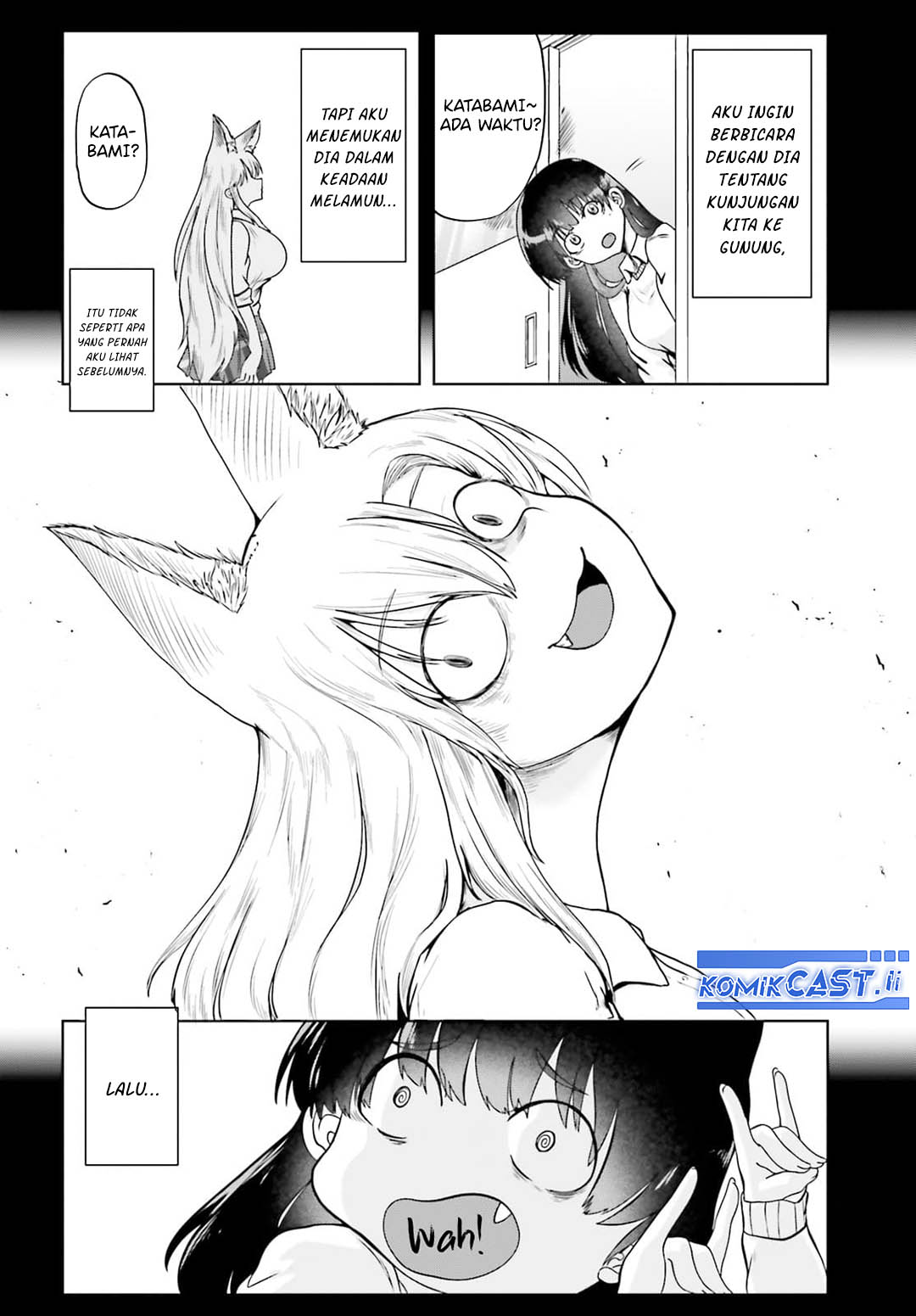 Okitsune Gal Katabami-san Chapter 17 Bahasa Indonesia