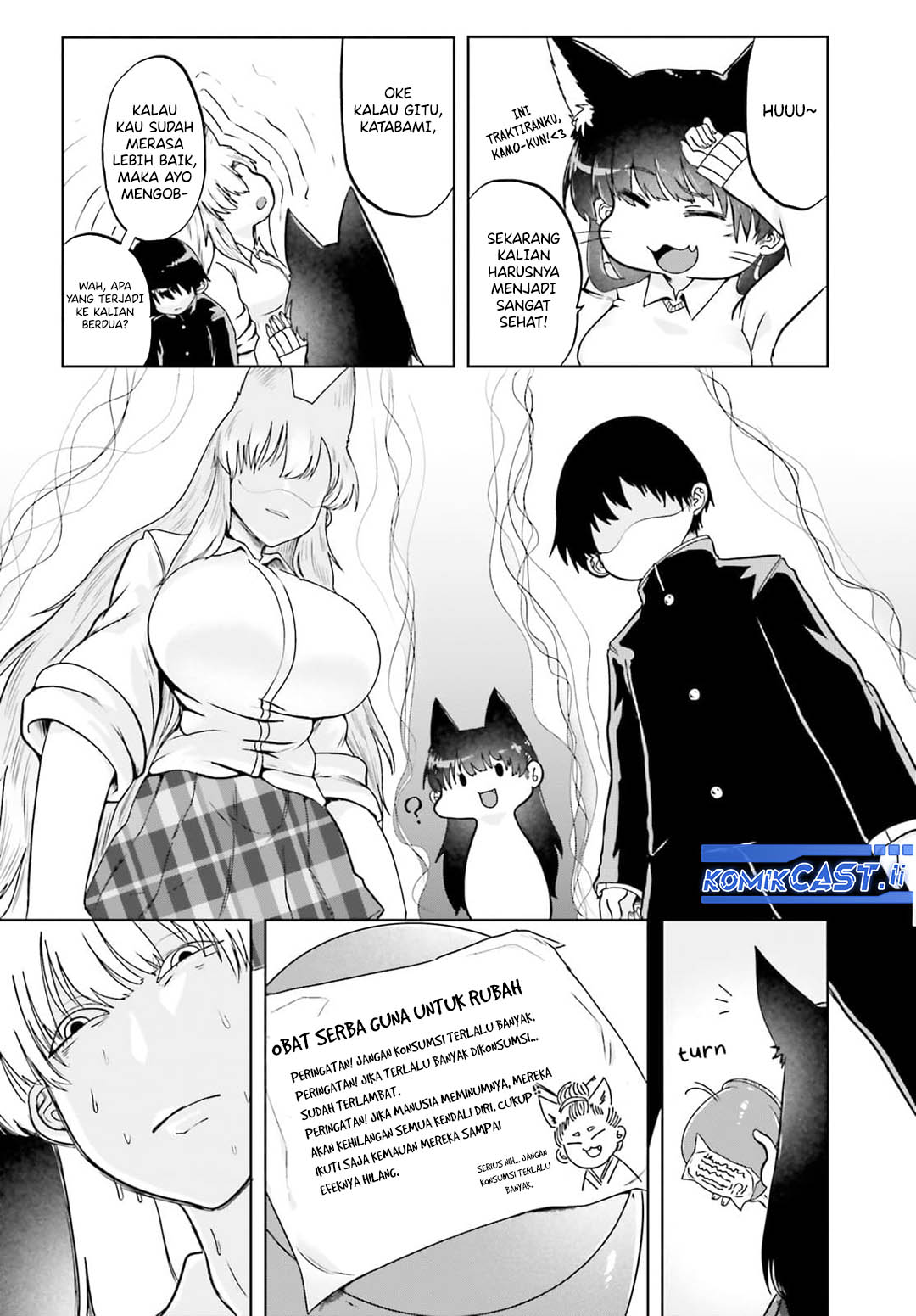 Okitsune Gal Katabami-san Chapter 17 Bahasa Indonesia