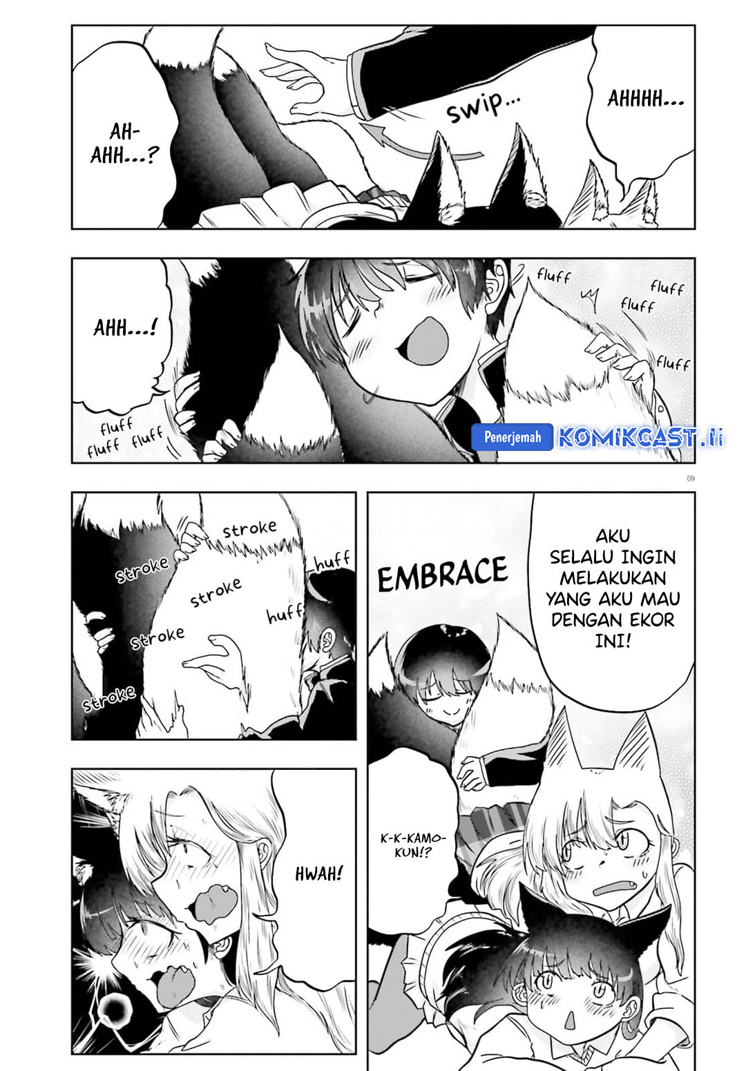 Okitsune Gal Katabami-san Chapter 17 Bahasa Indonesia