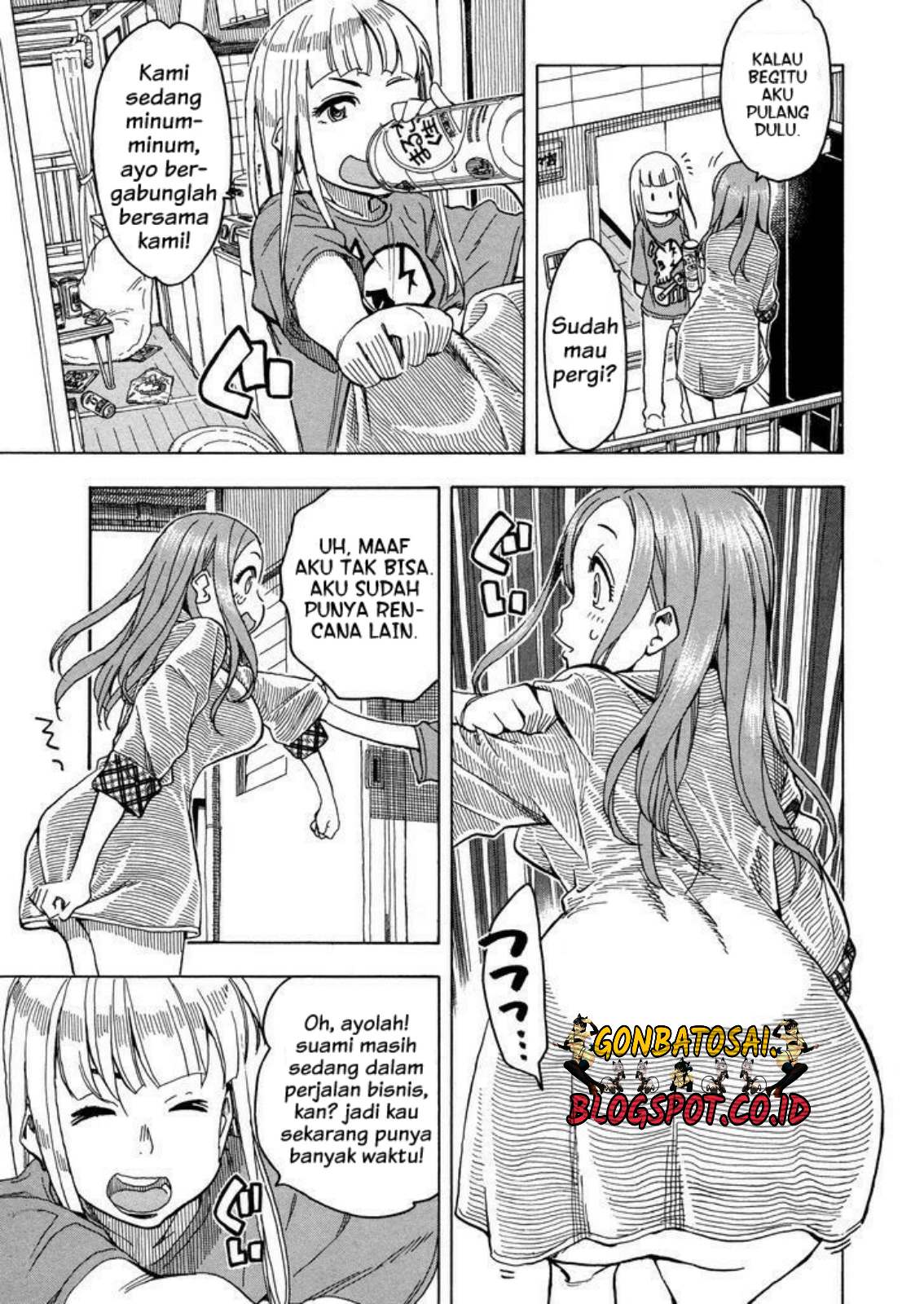 Okusan Chapter 28 Bahasa Indonesia