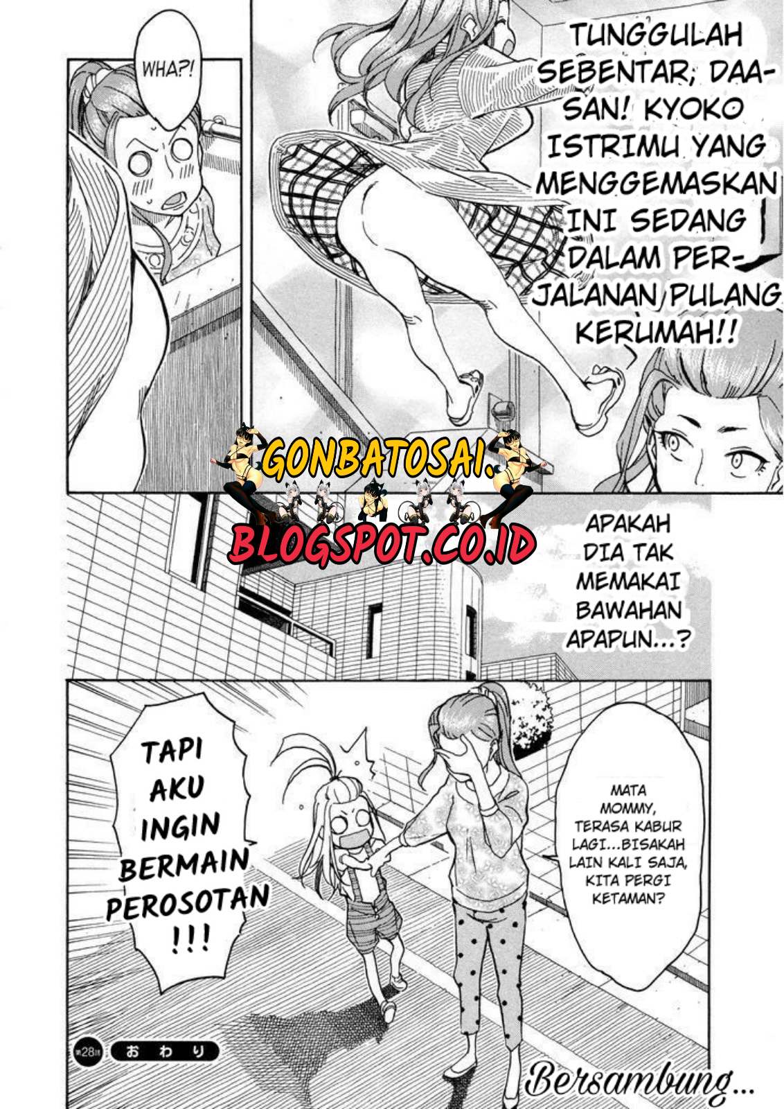 Okusan Chapter 28 Bahasa Indonesia