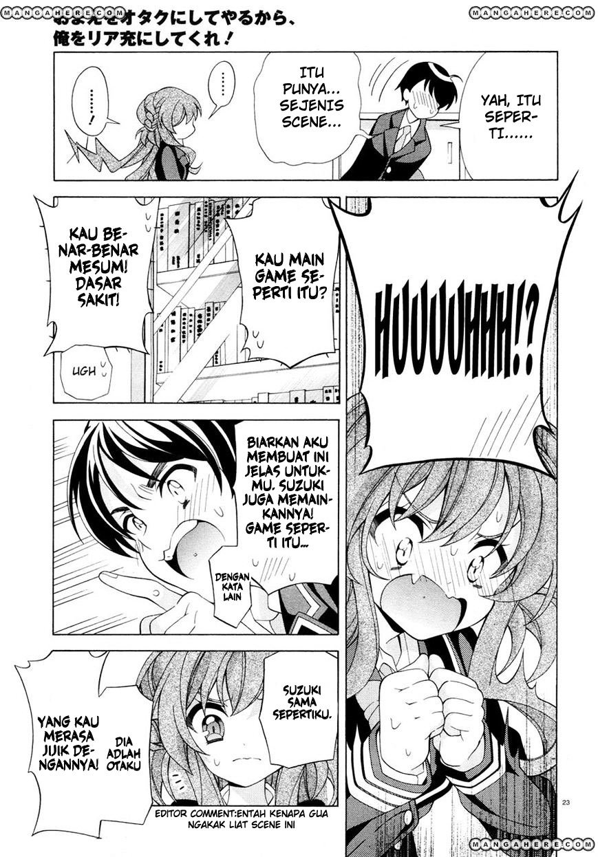 Omae o Otaku ni Shiteyaru kara, Ore o Riajuu ni Shitekure! chapter 2