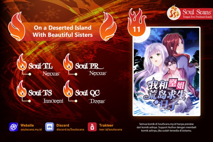 On a Deserted Island with Beautiful Sisters chapter 11