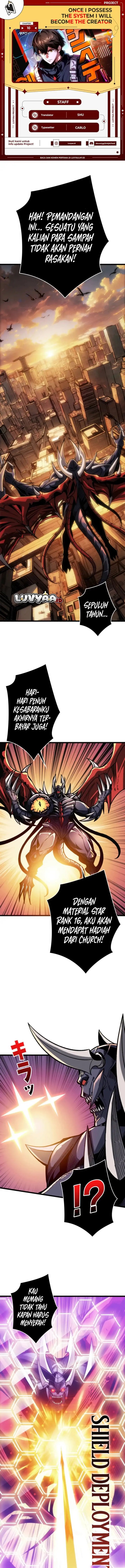 Once I Possess The System I Will Become The Creator chapter 10